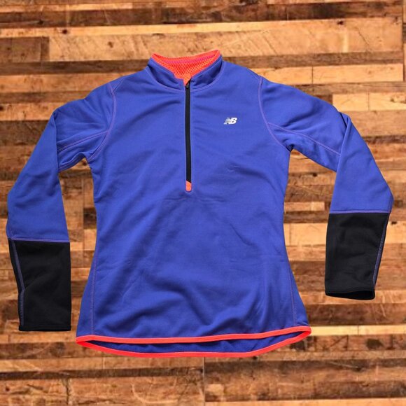 New Balance Half Zip Fleece Running Pullover Size M - NWOT - Picture 1 of 6